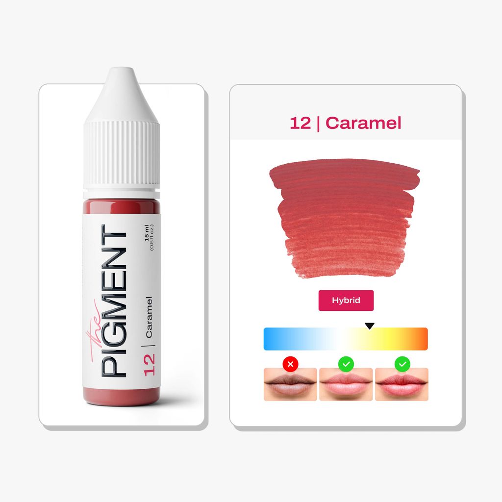 Pigment pour Lèvres PMU - 12 Caramel (15 ml)