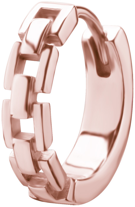 RG 316 HOOP EARRINGS (PAIR) 0,8x10mm - mod. 07