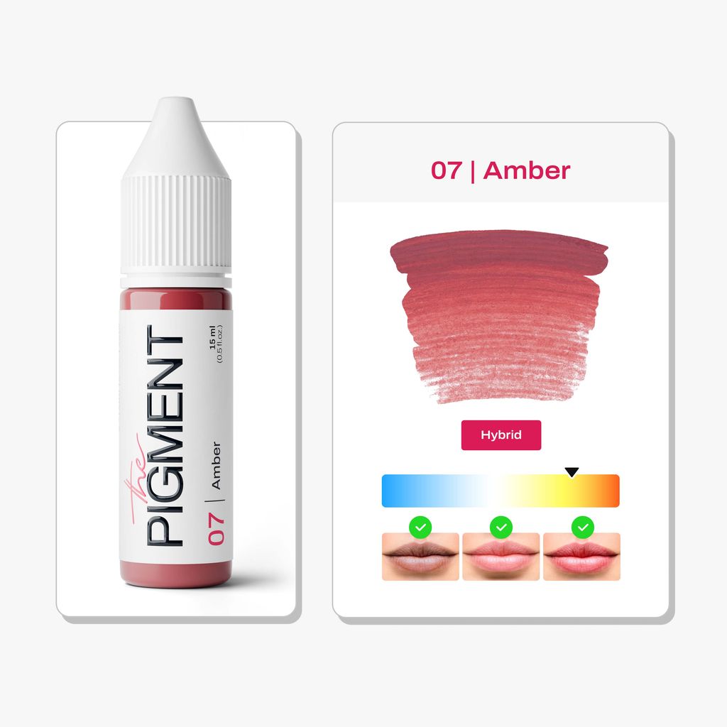 Pigment pour Lèvres PMU - 07 Amber (15 ml)