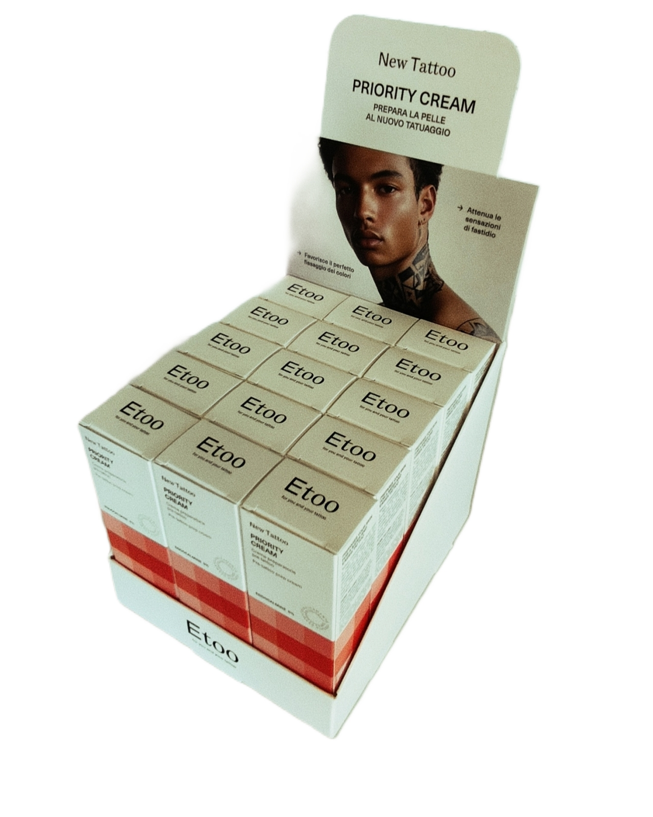 Crème Priority Etoo 30 ml (pack de 15 unités)