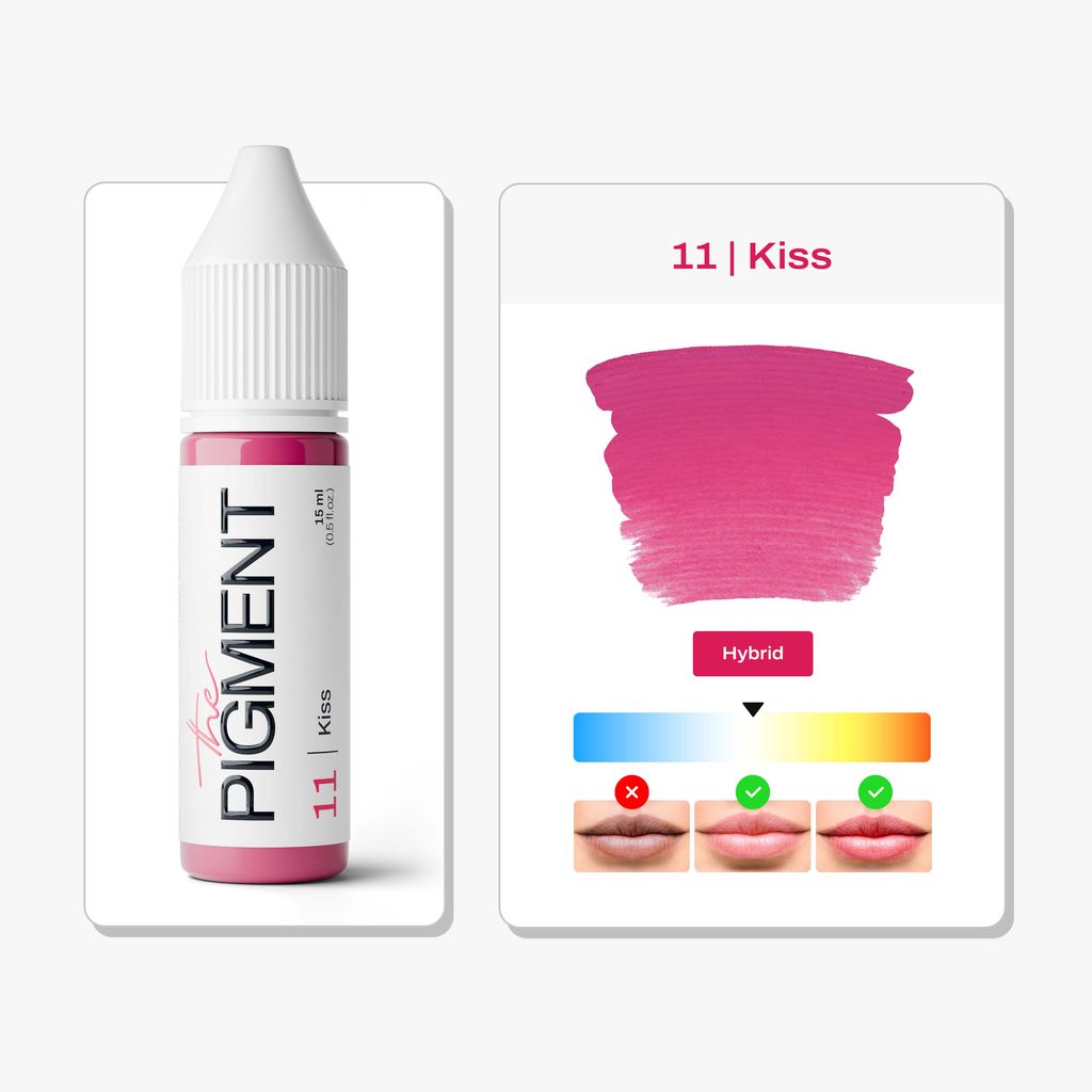 Pigment pour Lèvres PMU - 11 Kiss (15 ml)