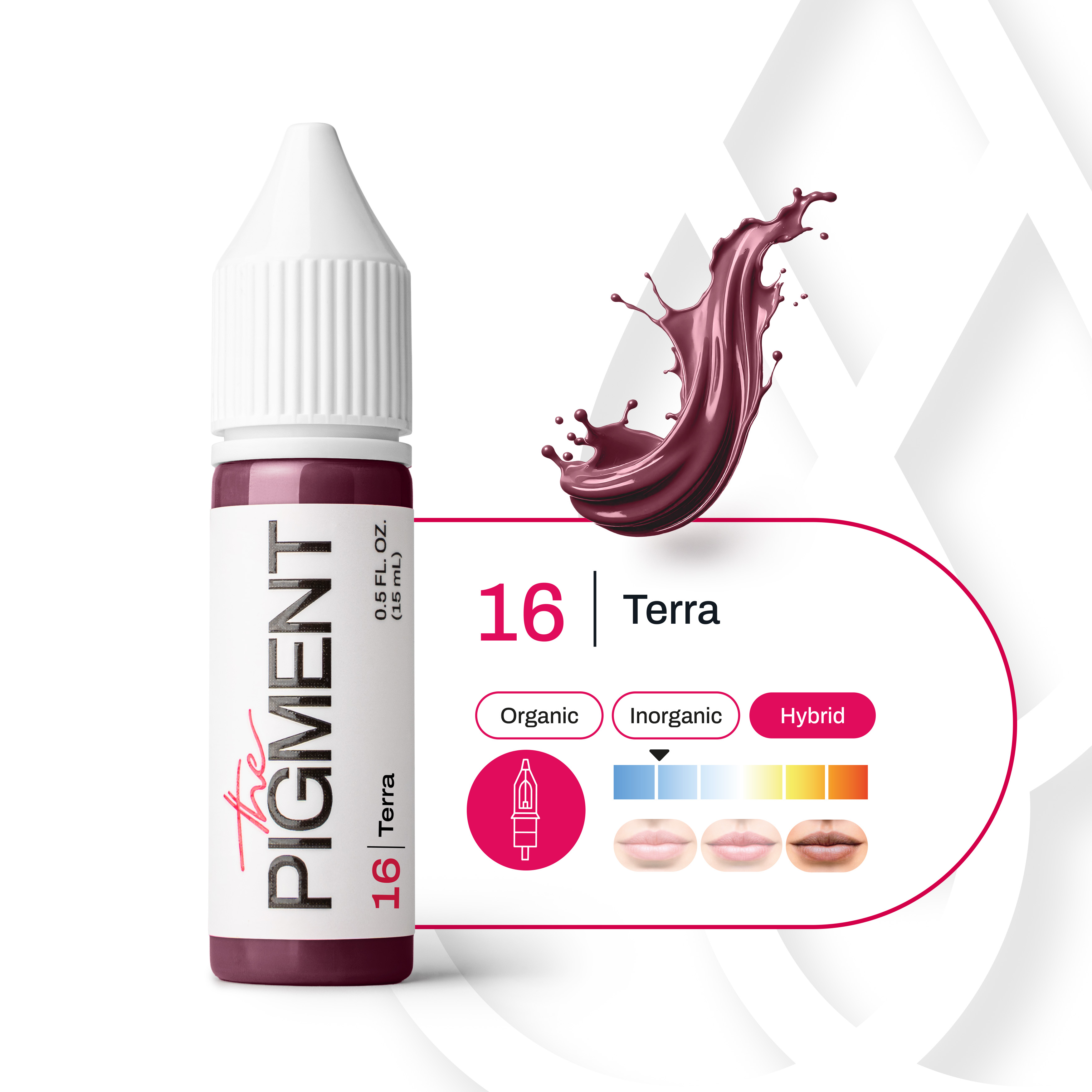 Lips PMU Pigment - 16 Terra - 15ml