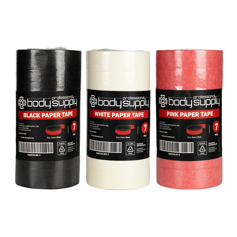 BodySupply Paper Tape 2cm x20mt - 7pcs