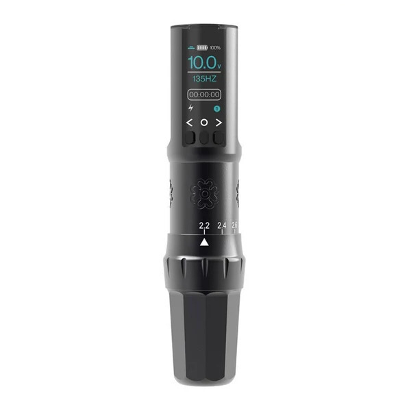 Machine de maquillage permanent Microbeau E.L.B. à course réglable - Noir mat