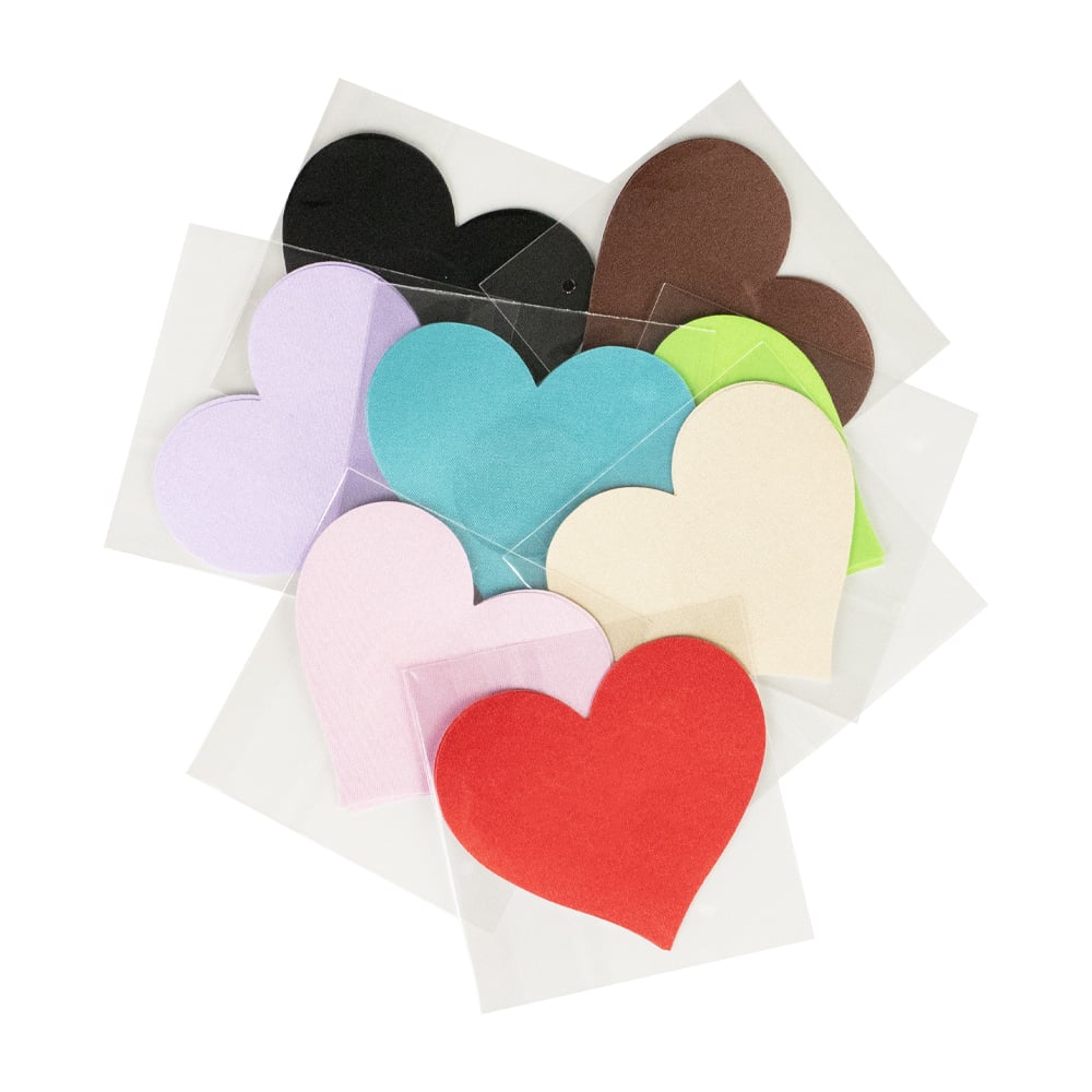 Cache tétons jetables - 6.7x7.7cm - 18 unités