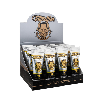 Film protecteur en gel Aloe Tattoo - 15ml - boîte de 16 unités
