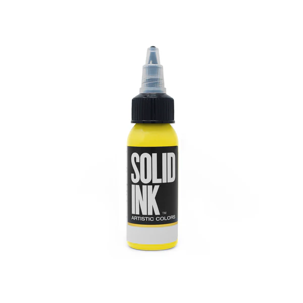 Yellow - Solid Artistic Color 30ml - NOT FOR HUMAN SKIN