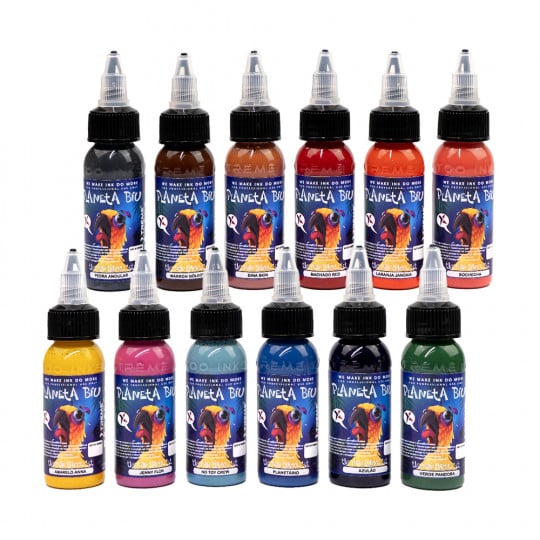 Encres XTreme Ink - 12x30ml - PLANETA BIU NEW SCHOOL SET