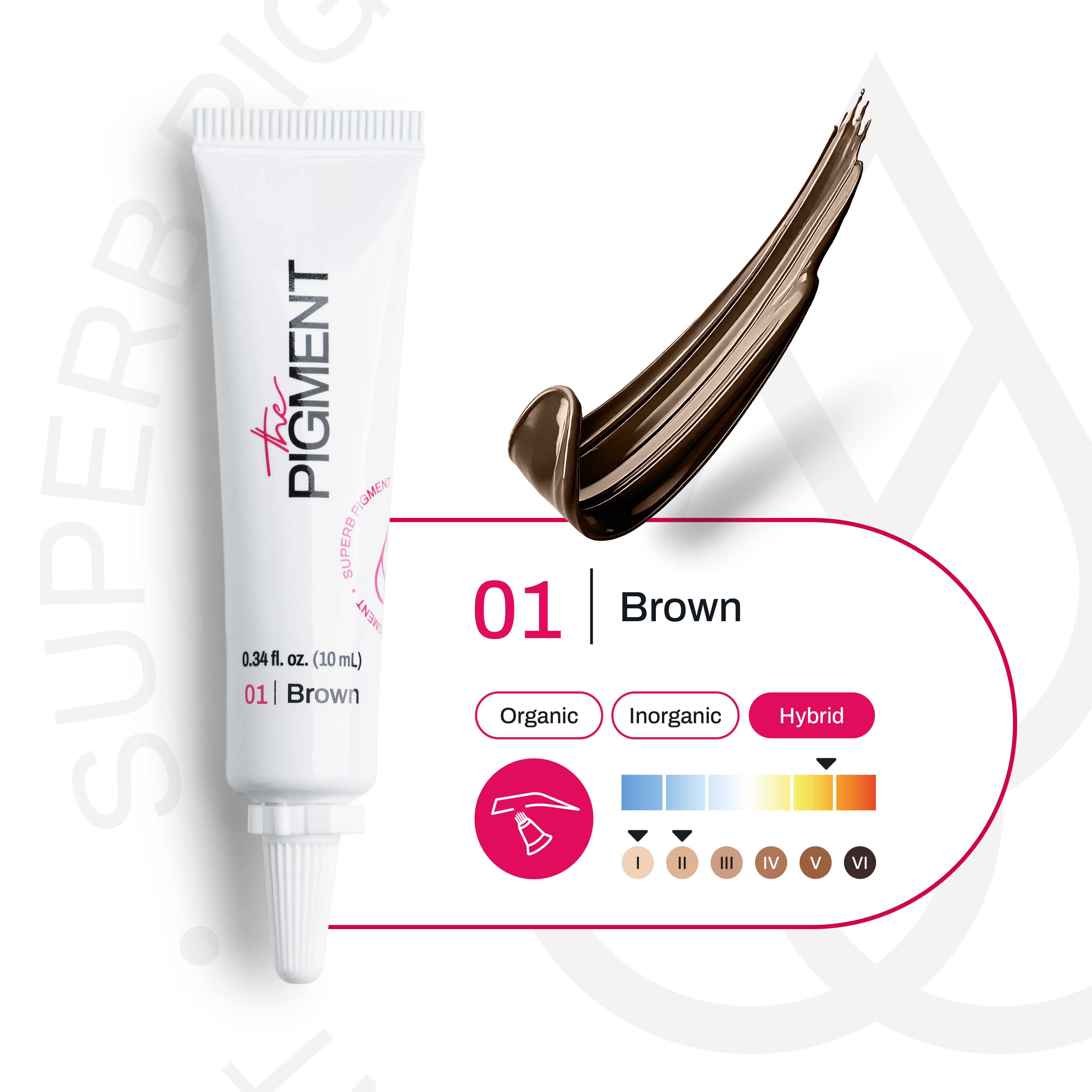 The Pigment Microblading - Brown 1 (10 ml)