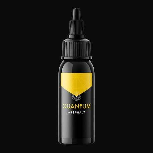 Encre Quantum Tattoo Ink ASSPHALT Gold Label - conforme REACH