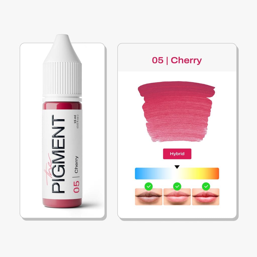 Pigment pour Lèvres PMU - 05 Cherry (15 ml)