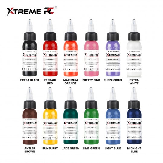 Encres XTreme Ink - 12x30ml - 12 COLOR SET