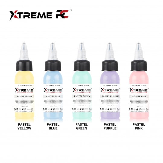Encres XTreme Ink - 5x30ml - PASTEL SET