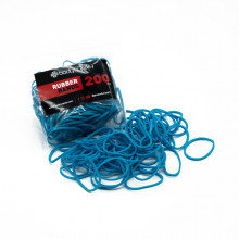 Élastiques colorés BodySupply 200 unités - Bleu