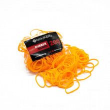 Élastiques colorés BodySupply 200 unités - Orange
