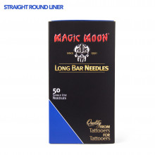 AIGUILLES MAGIC MOON 50 unités 11RL Straight 0,35mm Medium Taper